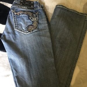 MISS ME Light Wash Jeans